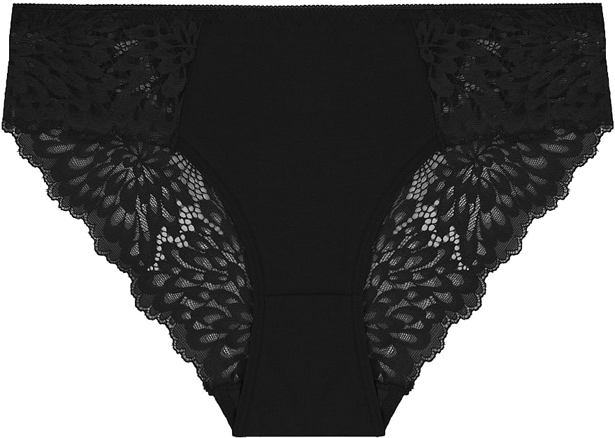 Women's Bikini Briefs, Black - Moraj — photo N1