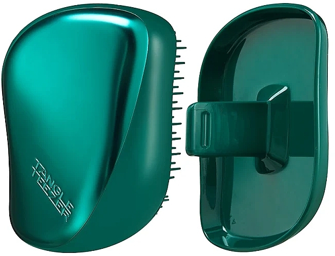 Hair Brush - Tangle Teezer Compact Styler Emerald Green — photo N1