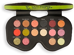 Eyeshadow Palette - Makeup Revolution Disney & Pixar’s Finding Nemo Sherman Shadow Palette — photo N5