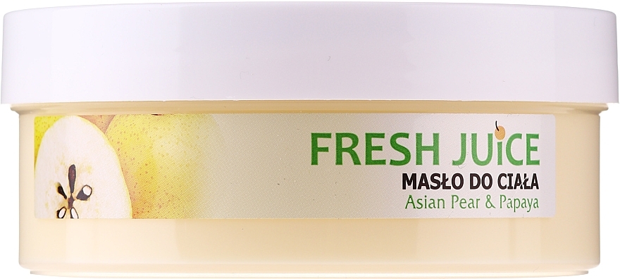 Body Cream-Butter "Asian Pear & Papaya" - Fresh Juice Asian Pear & Papaya — photo N2