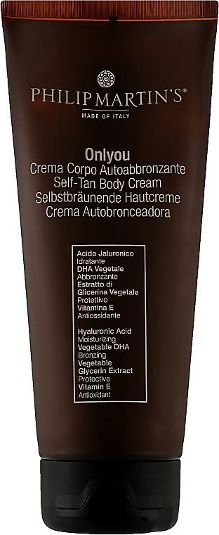 Self-Tanning Body Cream - Philip Martin's Sun Only You Self-Tanning Cream — photo N1