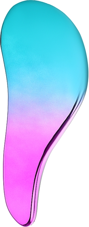 Hair Brush, 415957, pink-blue - Inter-Vion Untangle Metallic — photo N3