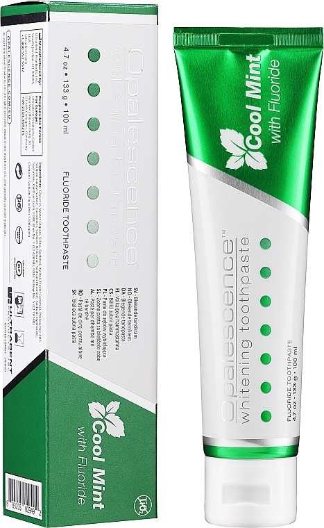 Whitening Toothpaste with Fresh Mint Taste - Opalescence Whitening Toothpaste — photo N2