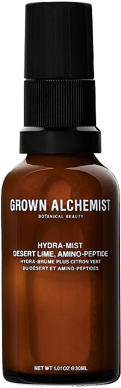 Moisturizing Face Spray - Grown Alchemist Hydra-Mist+ Desert Lime & Amino-Peptide — photo N1