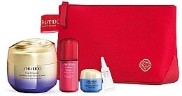 Set, 5 products - Shiseido Vital Perfection Uplifting And Firming Cream Pouch Set — photo N2