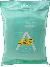 Fragrances, Perfumes, Cosmetics Cleansing Makeup Remover Wipes - Almay Clear Complexion Makeup Remover