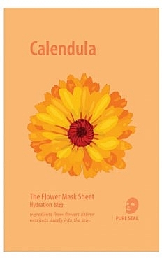 Calendula Sheet Mask - She’s Lab The Flower Mask Sheet Calendula — photo N1