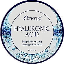 Fragrances, Perfumes, Cosmetics Moisturizing Hydrogel Eye Patches with Hyaluronic Acid - Esthetic House Hyaluronic Acid Hydrogel Eye Patch