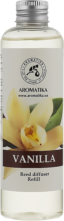 Reed Diffuser Refill "Vanilla" - Aromatika — photo N1