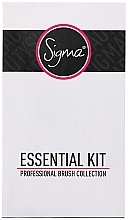 Fragrances, Perfumes, Cosmetics Makeup Brush Set, 12 pcs - Sigma Beauty Essential Brush Set