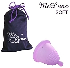 Fragrances, Perfumes, Cosmetics Menstrual Cup with Ball, size S, pink - MeLuna Soft Shorty Menstrual Cup Ball
