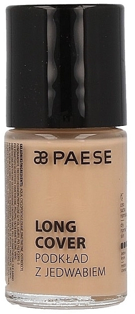 Dry Skin Light Silk Foundation - Paese Long Cover — photo N6