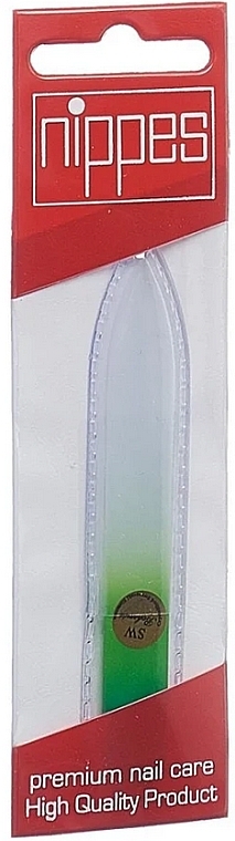 Glass Nail File, 9 cm - Nippes Solingen Glass Nail File — photo N1