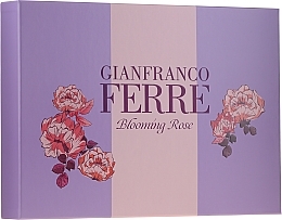 Fragrances, Perfumes, Cosmetics Gianfranco Ferre Blooming Rose - Set (edt/50ml + b/lotion/100ml)