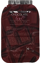 Pedicure Set "Chocolate Love" - Voesh Deluxe Pedicure Chocolate Love Pedi In A Box 4 in 1 — photo N3