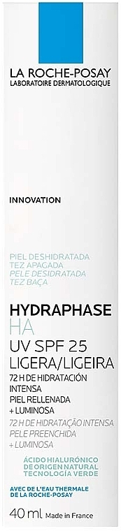 Intensive Hydrating Cream - La Roche-Posay Hydraphase UV Intense Legere Long Lasting Intense Rehydration SPF20 — photo N2