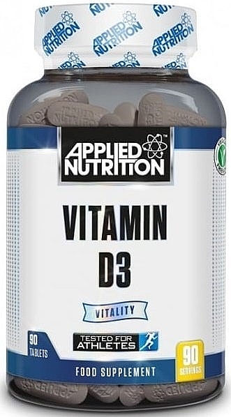 Dietary Supplement "Vitamin D3" - Applied Nutrition Vitamin D3 — photo N1