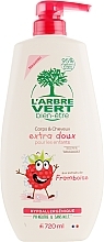 Kids Shower Cream Gel with Raspberry Extract - L'Arbre Vert Cream Shower Gel — photo N1