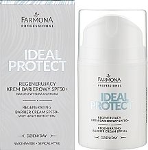 Day Face Cream - Farmona System Professional Ideal Protect Regenerating Day Cream SPF50+ — photo N2