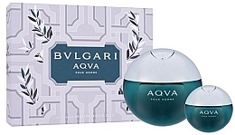 Fragrances, Perfumes, Cosmetics Bvlgari Aqva Pour Homme	 - Set (edt/100ml + edt/mini/15ml)	