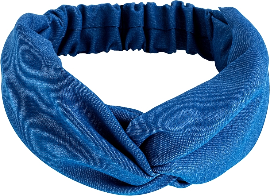 Denim Twist Headband, blue - MAKEUP Hair Accessories — photo N1