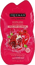 Fragrances, Perfumes, Cosmetics Pomegranate Facial Peel-Off Mask - Freeman Feeling Beautiful Peeling Facial Mask with Pomegranate (mini size) 