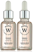 Fragrances, Perfumes, Cosmetics Set - Warda Vitamin C Glow Boost Oil-Serum (f/oil/serum/2x30ml)