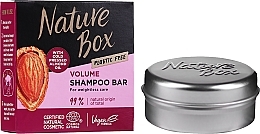 Shampoo Bar + GIFT Soap Dish - Nature Box Shampoo Bar Almond Oil — photo N2