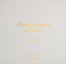 Fragrances, Perfumes, Cosmetics Abercrombie & Fitch Away Femme - Set (edp/100ml + edp/15ml + b/lot/200ml)