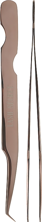 Mini Tweezers L, pink champagne - Vivienne Lash Secret — photo N1