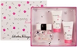 Fragrances, Perfumes, Cosmetics Salvatore Ferragamo Incanto Bloom - Set (edt/50ml + b/lot/50ml + sh/gel/50ml)