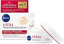 Intensive Moisturizing Day Cream for Mature Skin - Nivea Vital Anti-Wrinkle Intensive Day Care — photo N1