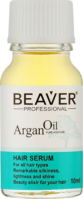 Nourishing & Repairing Argan Oil Serum - Beaver Professional Argan Oil Hair Serum — photo N4