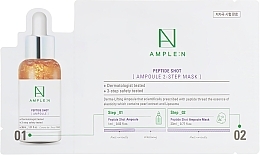 Fragrances, Perfumes, Cosmetics Rejuvenating 2-Step Peptide Mask - Ample:N Peptide Shot Ampoule 2 Step Mask