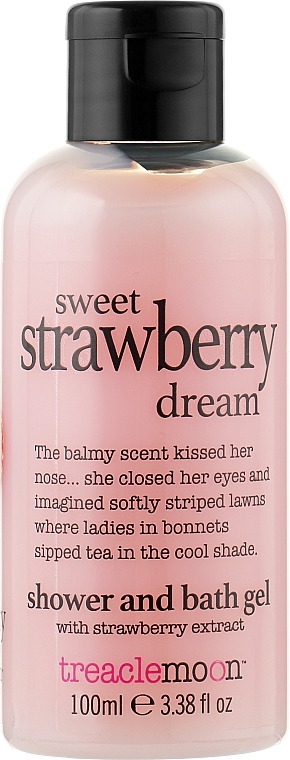 GIFT! Ripe Strawberry Shower Gel - Treaclemoon Sweet Strawberry Dream Bath & Shower Gel — photo N1