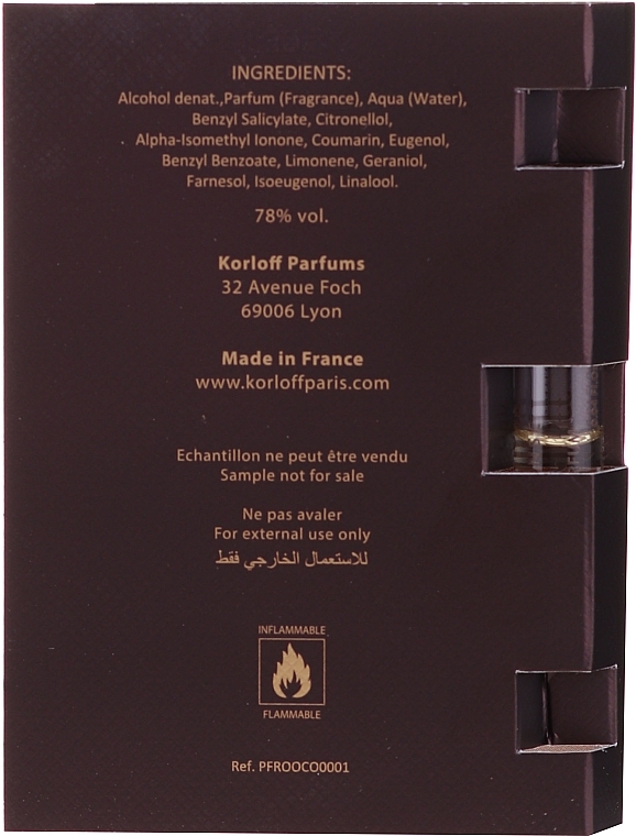 Korloff Paris Royal Oud Intense - Eau de Parfum (sample) — photo N2