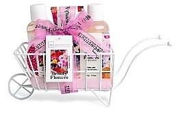 Fragrances, Perfumes, Cosmetics Set, 5 products - IDC Institute Beauty Flowers Wheelbarrow Set