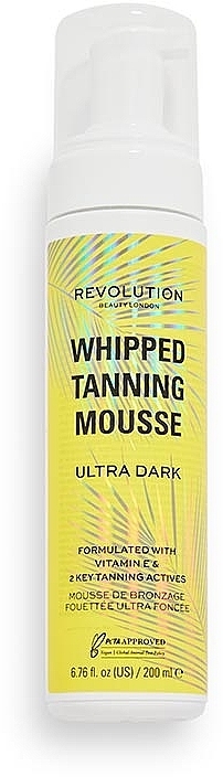 Self-Tanning Mousse - Makeup Revolution Whipped Tanning Mousse Ultra Dark — photo N1