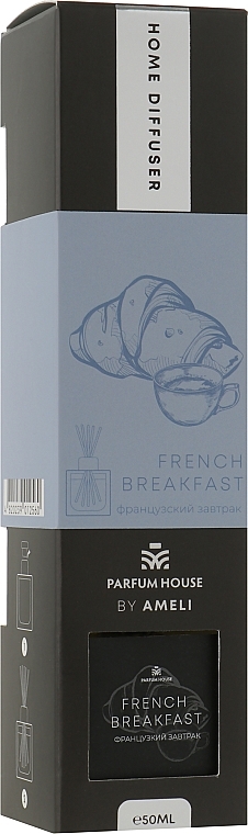 French Breakfast Reed Diffuser - Parfum House By Ameli Home Diffuser French Breakfast — photo N1