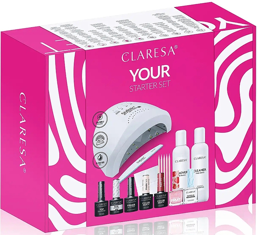 Gel Polish Starter Set - Claresa Your Starter Set — photo N2