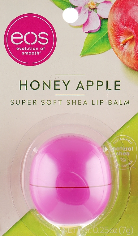 Lip Balm "Honey Apple" - Eos Visibly Soft Lip Balm Honey Apple — photo N1