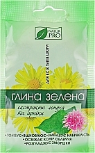 Fragrances, Perfumes, Cosmetics Green Clay with Burdock & Arnica Extracts - NaturPro