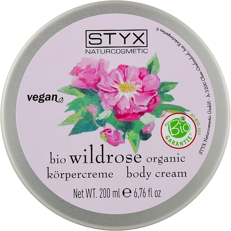 Body Cream - Styx Naturcosmetic Bio Wild Rose Organic Body Cream — photo N3