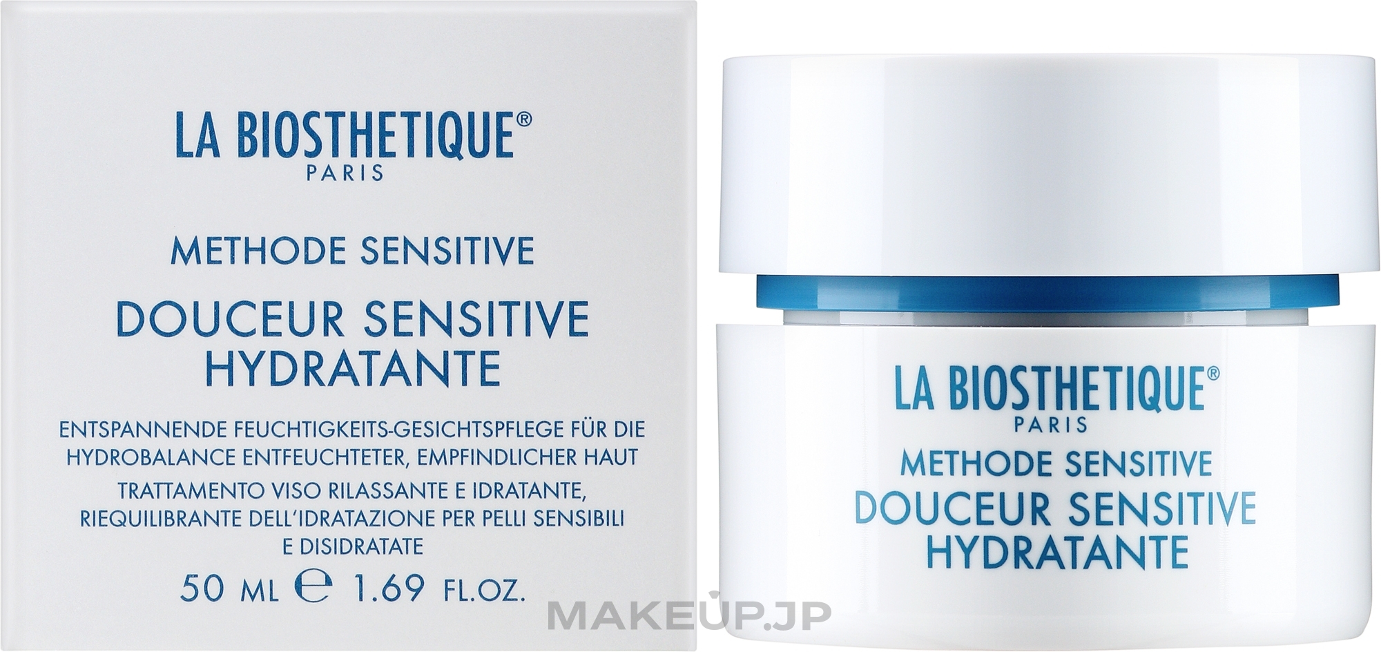 Regenerating Moisturizing Cream for Sensitive Dehydrated Skin - La Biosthetique Douceur Sensitive Hydratante Cream — photo 50 ml