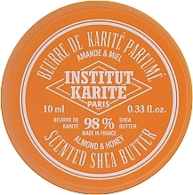 Fragrances, Perfumes, Cosmetics Almonds & Honey Sceted Shea Butter 98% - Institut Karite Almond Honey Scented Shea Butter