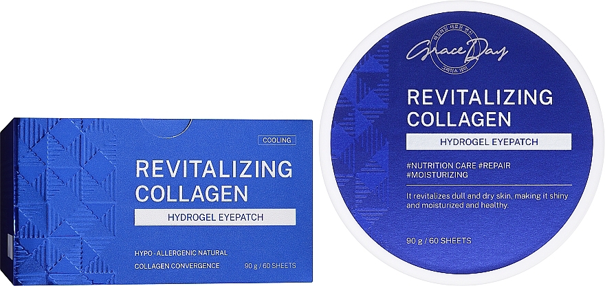 Eye Collagen Patches with Lifting Effect - Grace Day Eye Patches — photo N3