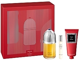 Fragrances, Perfumes, Cosmetics Cartier Pasha de Cartier Parfum - Set (perfume/100ml + perfume/mini/10ml + sh gel/100ml)