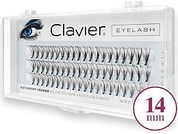 False Lashes, 14 mm - Clavier Eyelash — photo N1