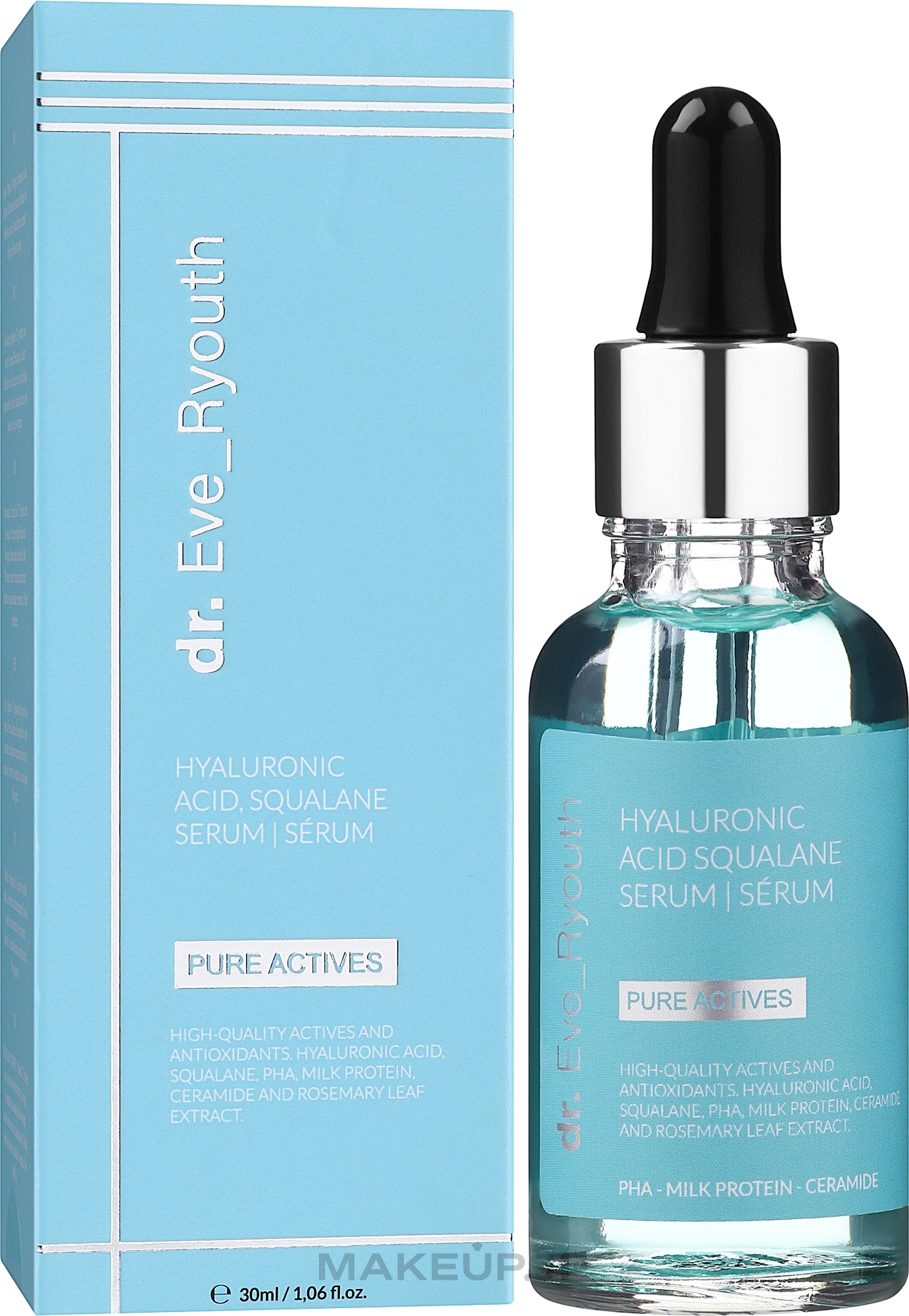 Active Serum with Hyaluronic Acid - Dr. Eve_Ryouth Hyaluronic acid Squalane Hydro Boost Active Serum — photo 30 ml