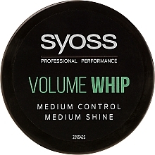 Fragrances, Perfumes, Cosmetics Hair Shaping Cream - Syoss Volume Whip Forming Cream